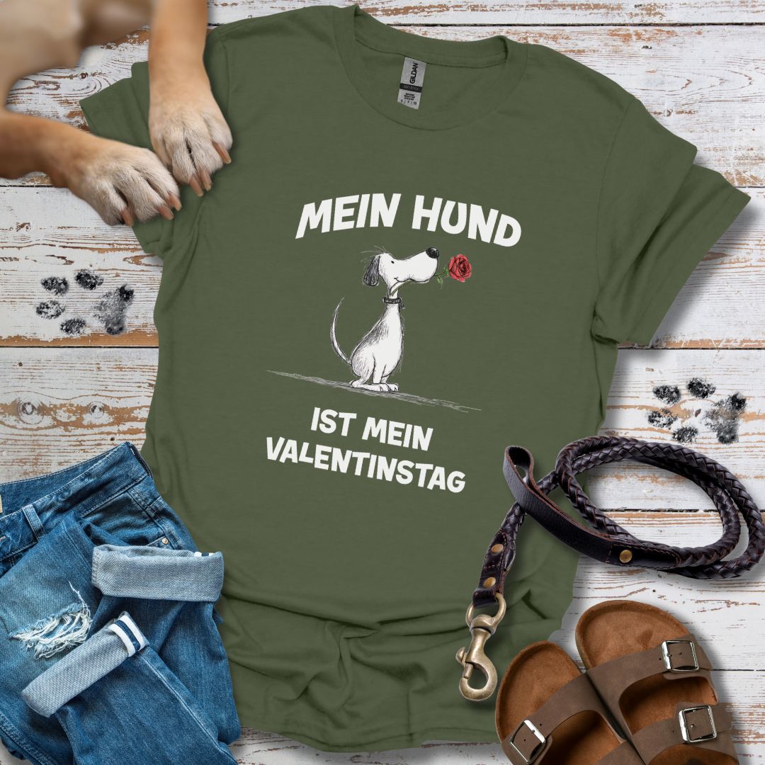 T-Shirt des Monats Februar "Valentinstag" - T-Shirt Unisex Classic Fit - Bequemer Klassiker