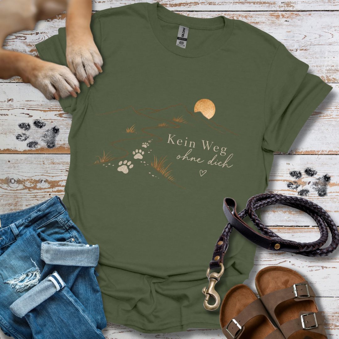 Kein Weg ohne Dich - T-Shirt Classic Fit - Bequemer Klassiker