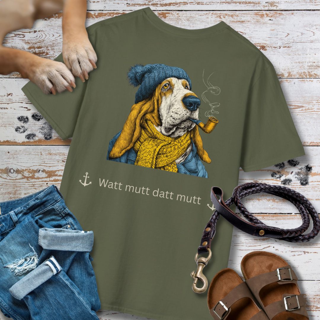 Watt mutt datt mutt - Vorne & Hinten - T-Shirt Unisex Classic Fit - Bequemer Klassiker