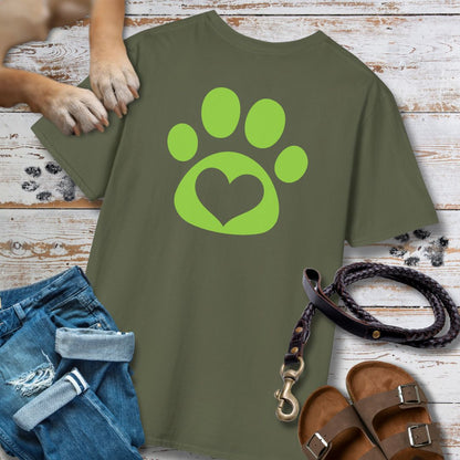 Love in Lime - Vorne & Hinten - T-Shirt Unisex Classic Fit Standard Qualität