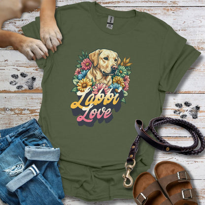 Labbi Love - Labrador - T-Shirt Unisex Classic Fit - Bequemer Klassiker