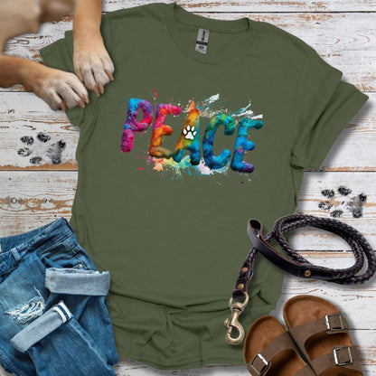 Peace - T-Shirt Unisex Classic Fit - Bequemer Klassiker