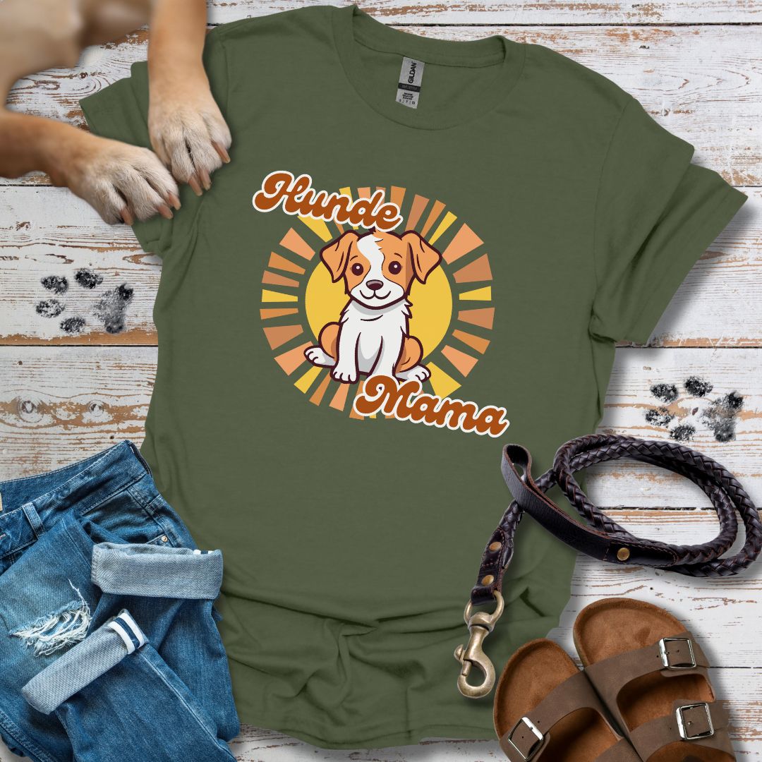 Hunde Mama - T-Shirt Damen Relaxed Fit