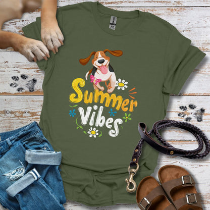 Summer Vibes - T-Shirt des Monats Juni - Classic Fit - Bequemer Klassiker