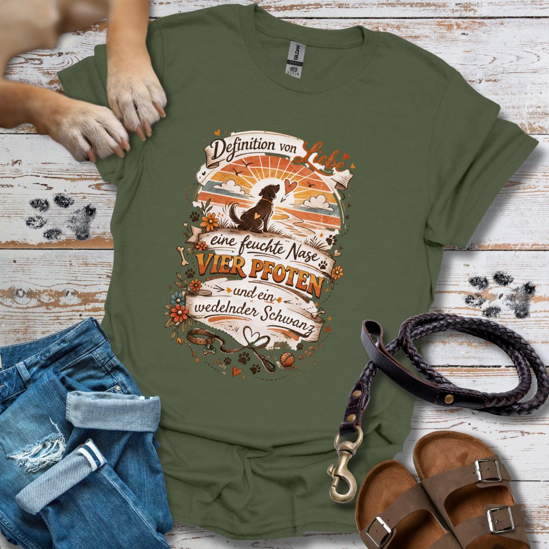 Definition von Liebe - T-Shirt Unisex Classic Fit - Bequemer Klassiker