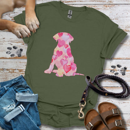 Labrador Love - T-Shirt Unisex Classic Fit - Bequemer Klassiker