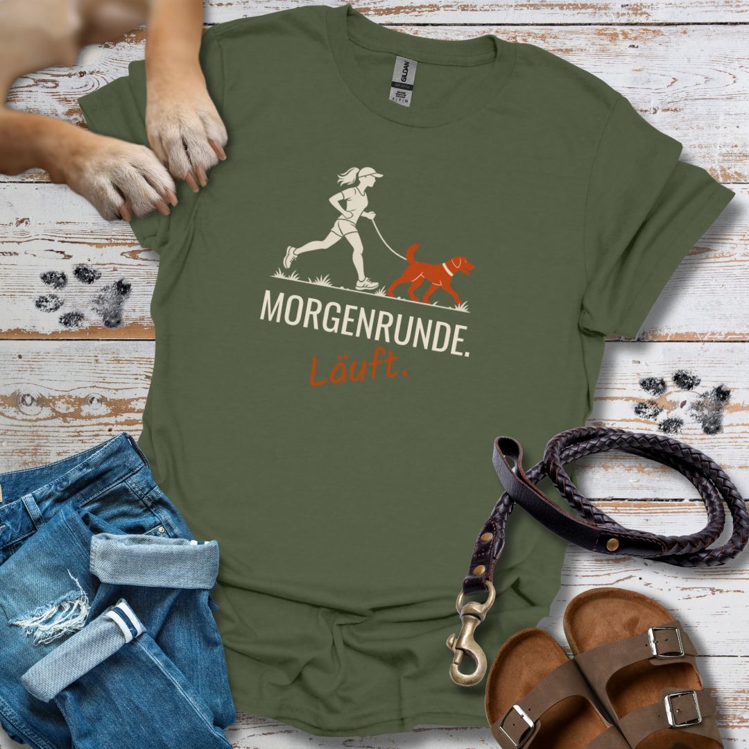 Morgenrunde Frau - T-Shirt Classic Fit - Bequemer Klassiker