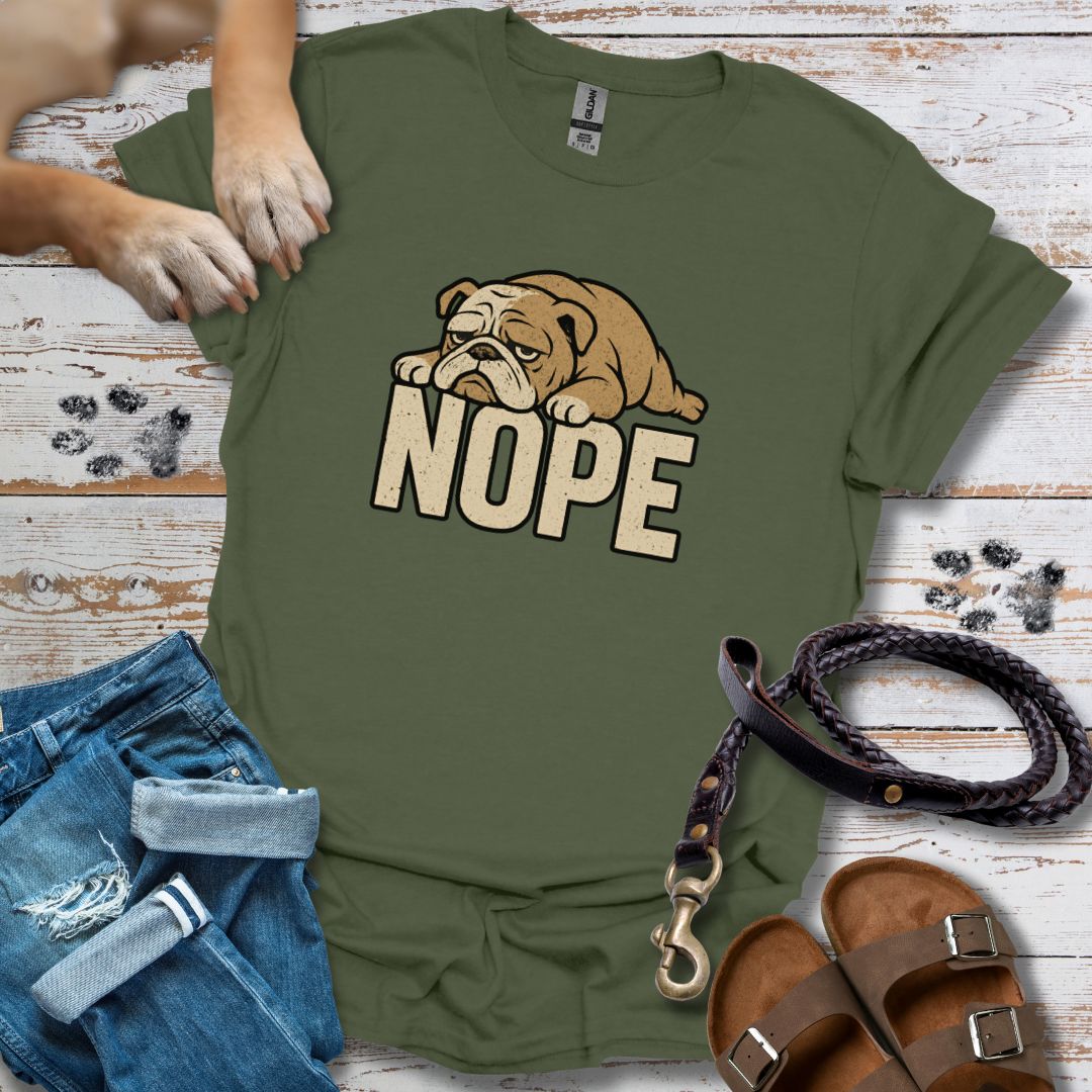 Nope - T-Shirt Unisex Classic Fit - Bequemer Klassiker