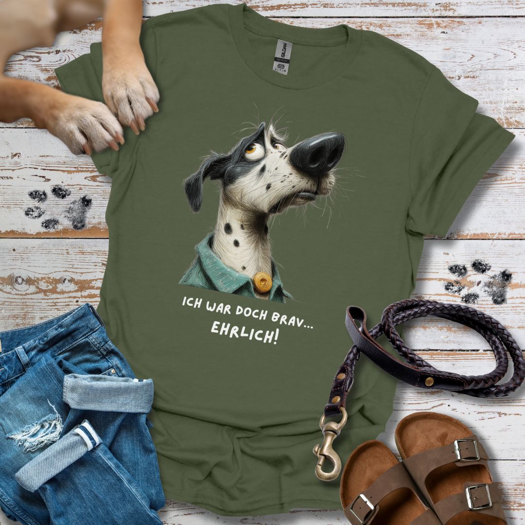 Ich war doch brav- T-Shirt Unisex Relaxed Fit