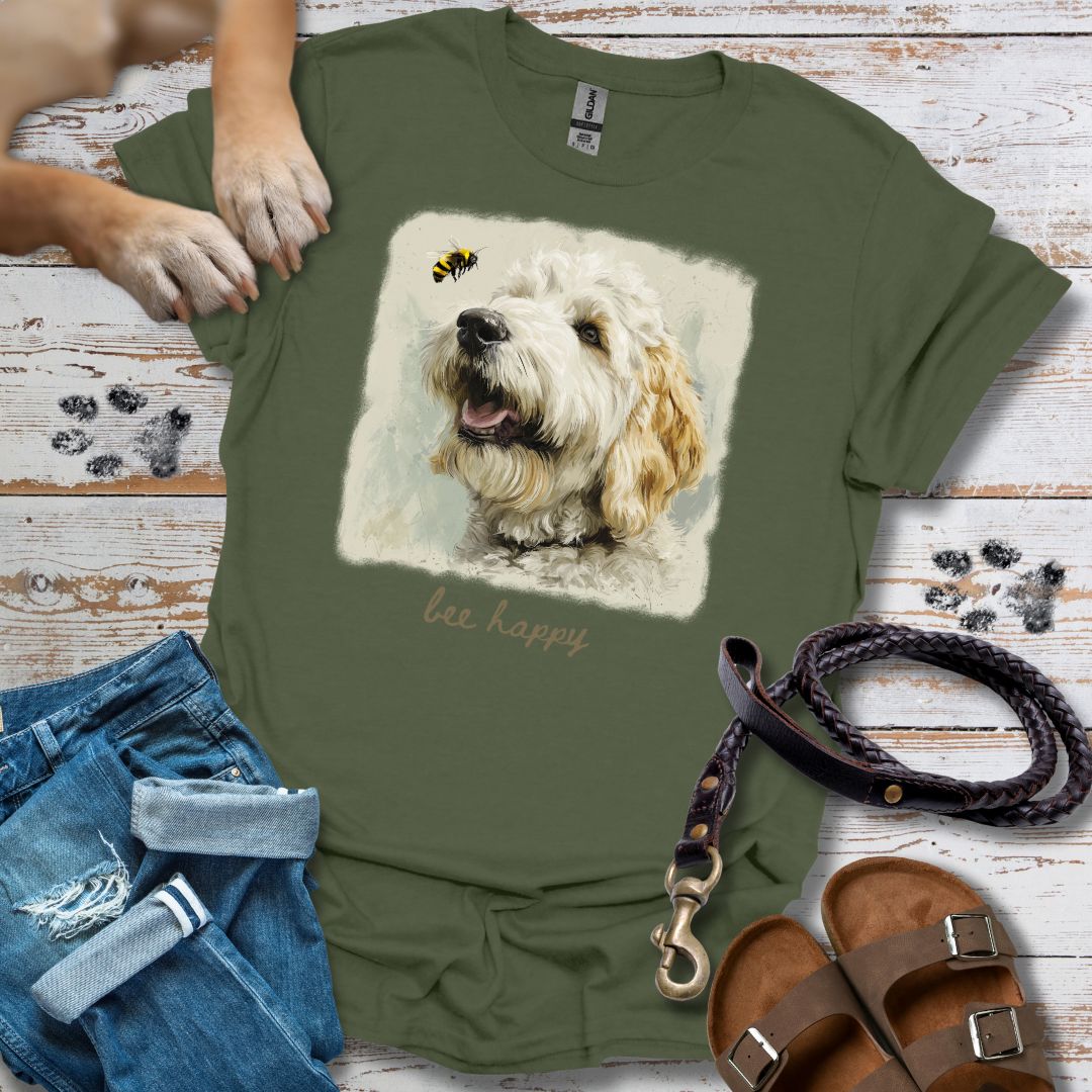 Bee Happy 2 - T-Shirt Unisex Relaxed Fit