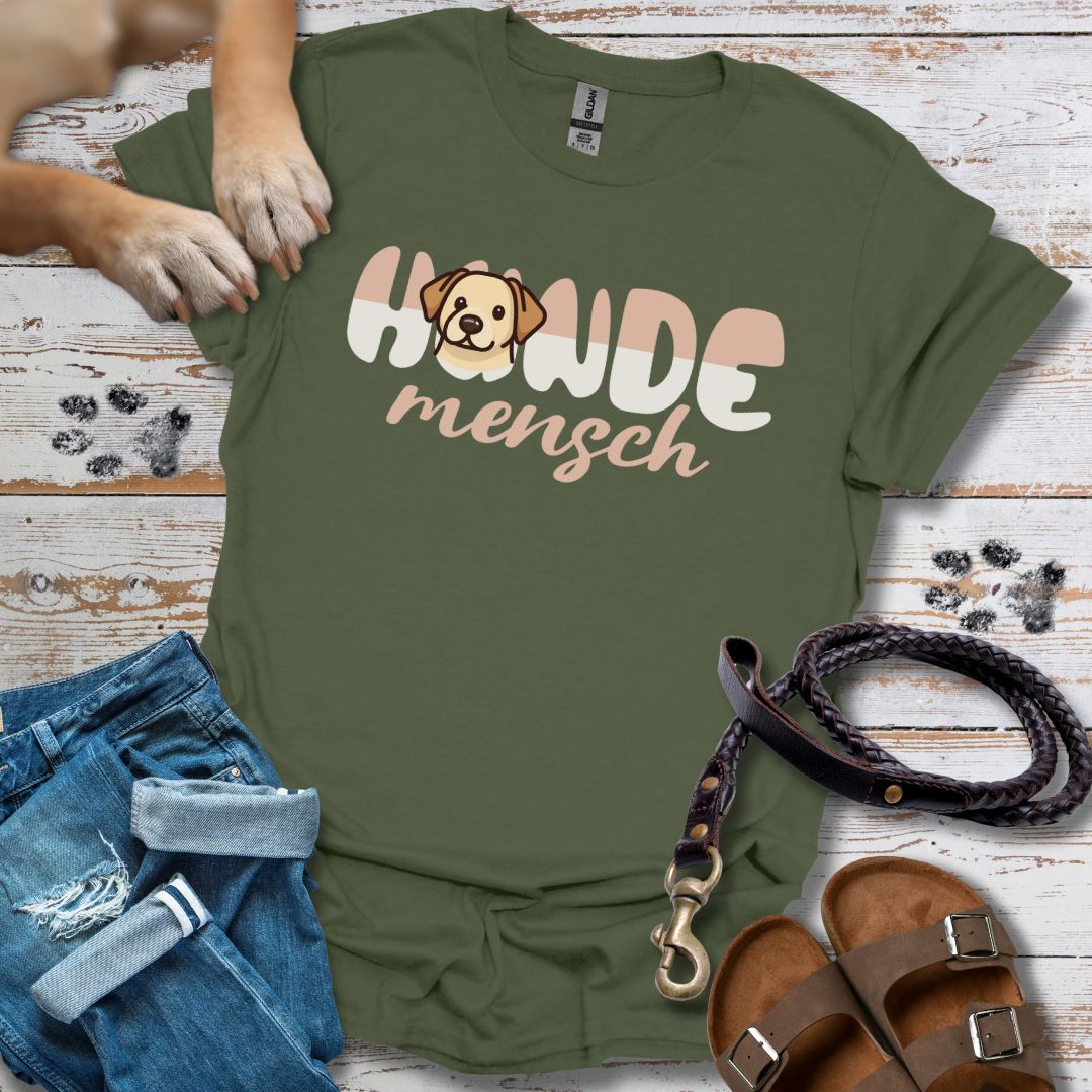 Hundemensch - T-Shirt Unisex Classic Fit - Bequemer Klassiker