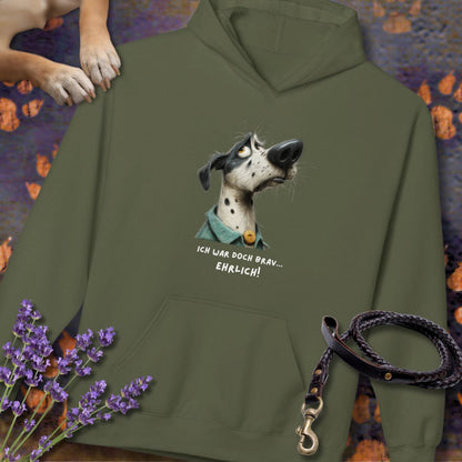 Ich war doch brav - Unisex Modern Fit Hoodie