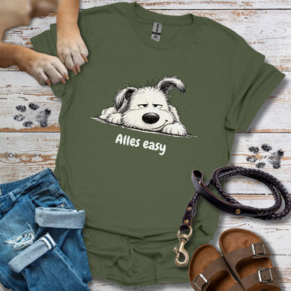T-Shirt des Monats Juli - Alles easy - Classic Fit - Bequemer Klassiker