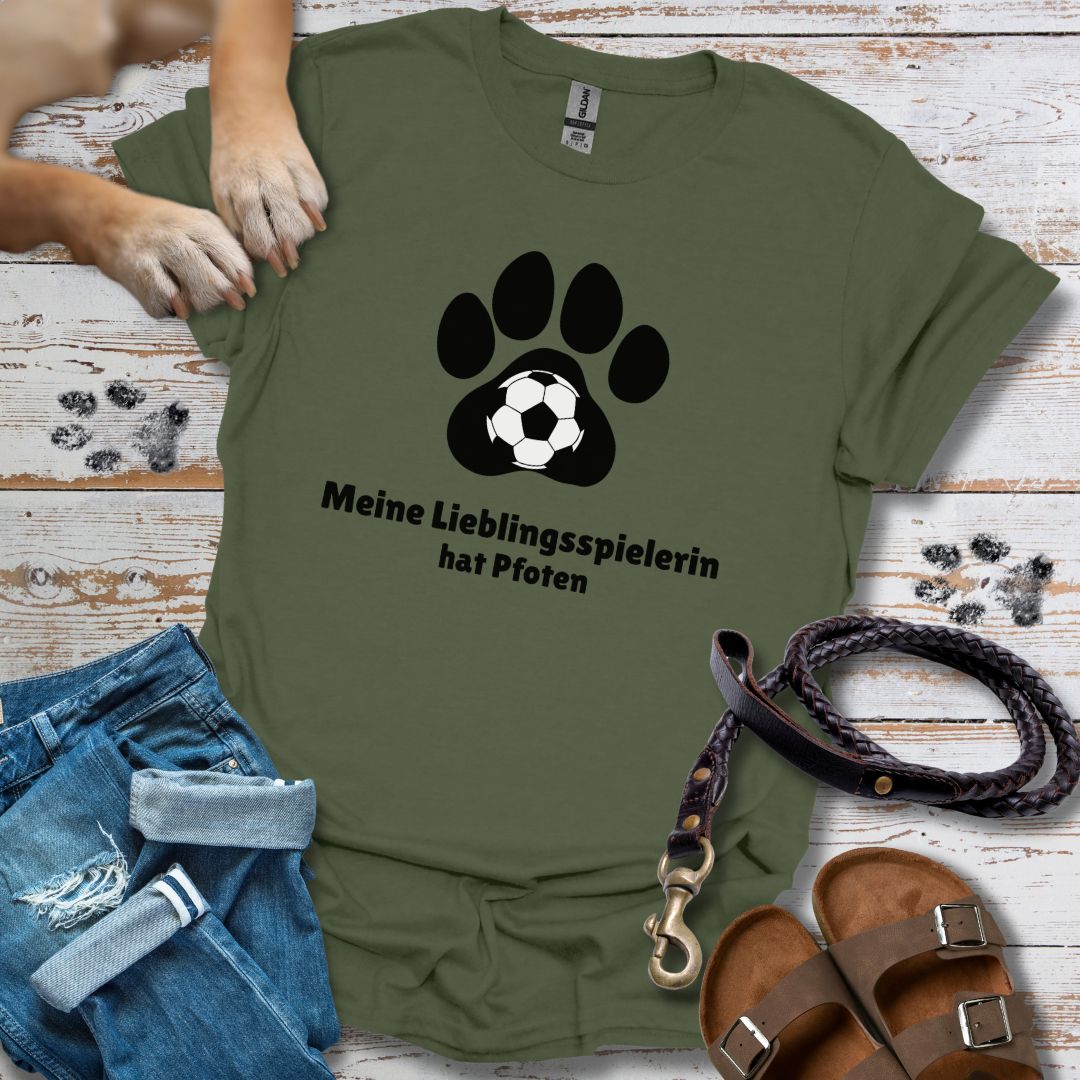 Meine Lieblingsspielerin hat Pfoten - WM-Edition - T-Shirt Unisex Classic Fit - Bequemer Klassiker