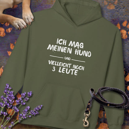 Ich mag meinen Hund - Unisex Modern Fit Hoodie