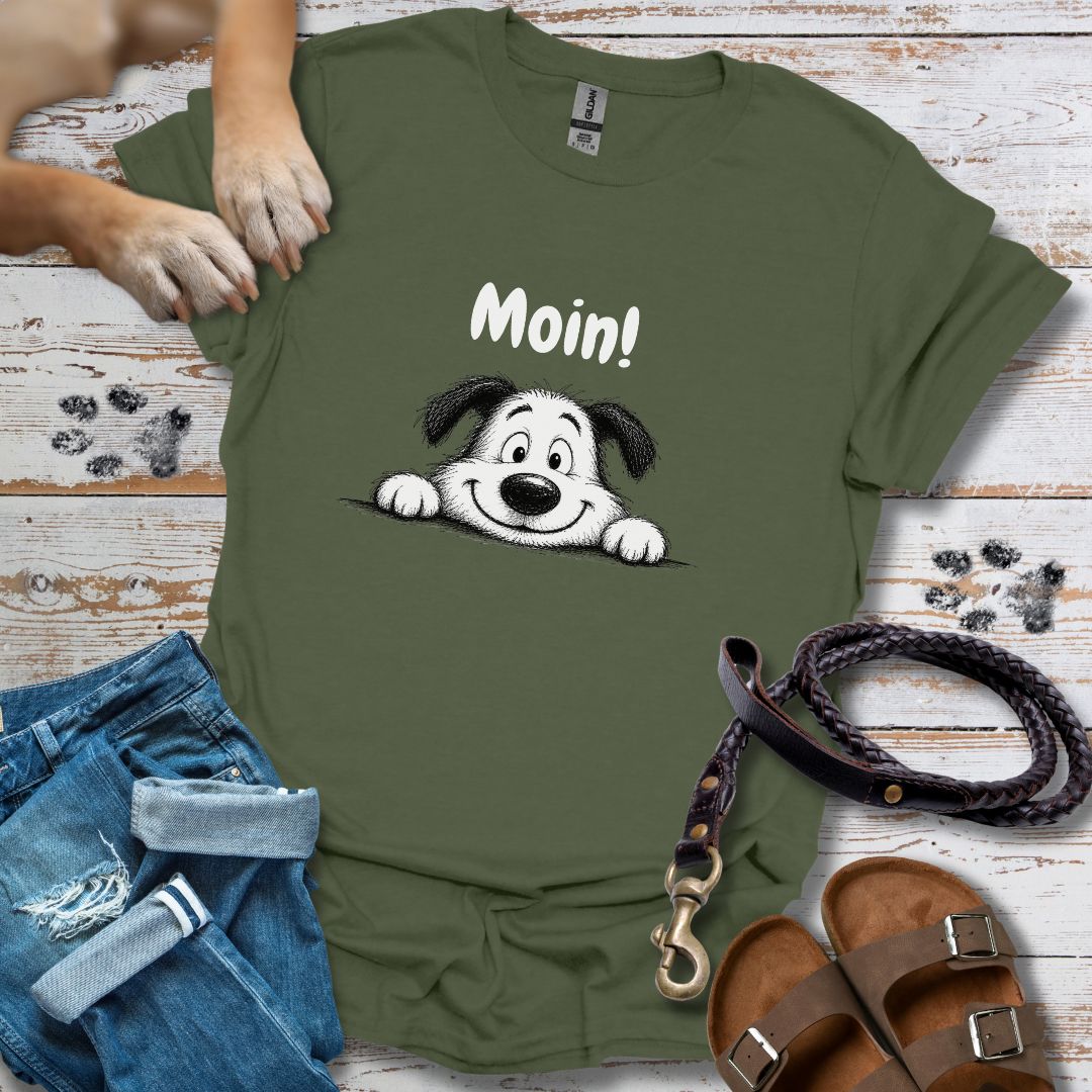Moin! - T-Shirt Classic Fit - Bequemer Klassiker