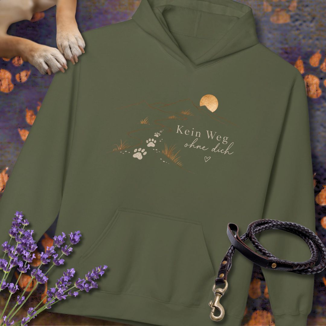 Kein Weg ohne dich - Unisex Modern Fit Hoodie