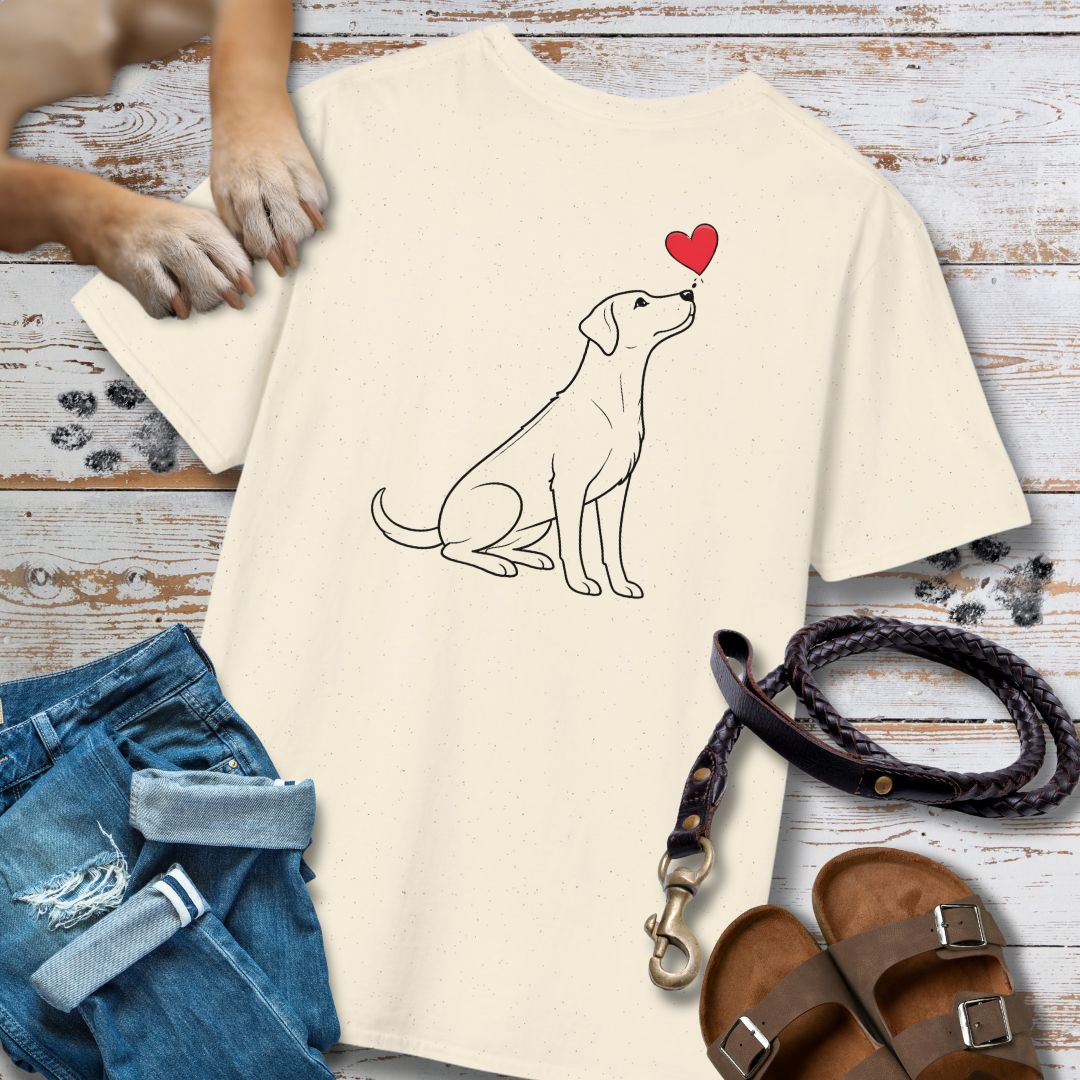 Herzenshunde - Ridgeback - Vorne & Hinten - T-Shirt Unisex Classic Fit - Bequemer Klassiker