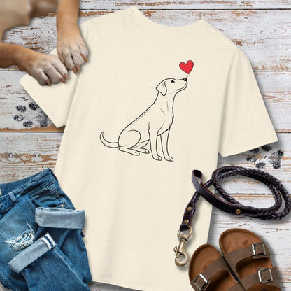 Herzenshunde - Ridgeback - Vorne & Hinten - T-Shirt Unisex Classic Fit - Bequemer Klassiker