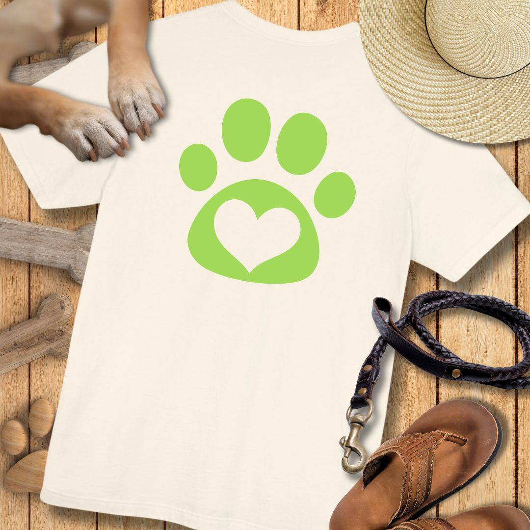 Love in Lime - Vorne & Hinten - T-Shirt Unisex Modern Fit Premium Qualität