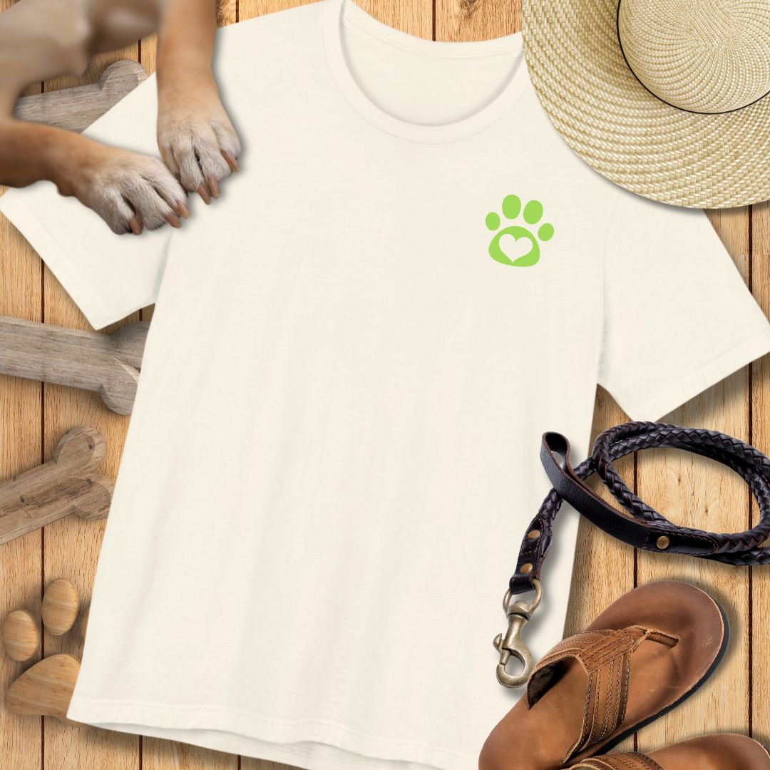 Love in Lime - Vorne & Hinten - T-Shirt Unisex Modern Fit Premium Qualität