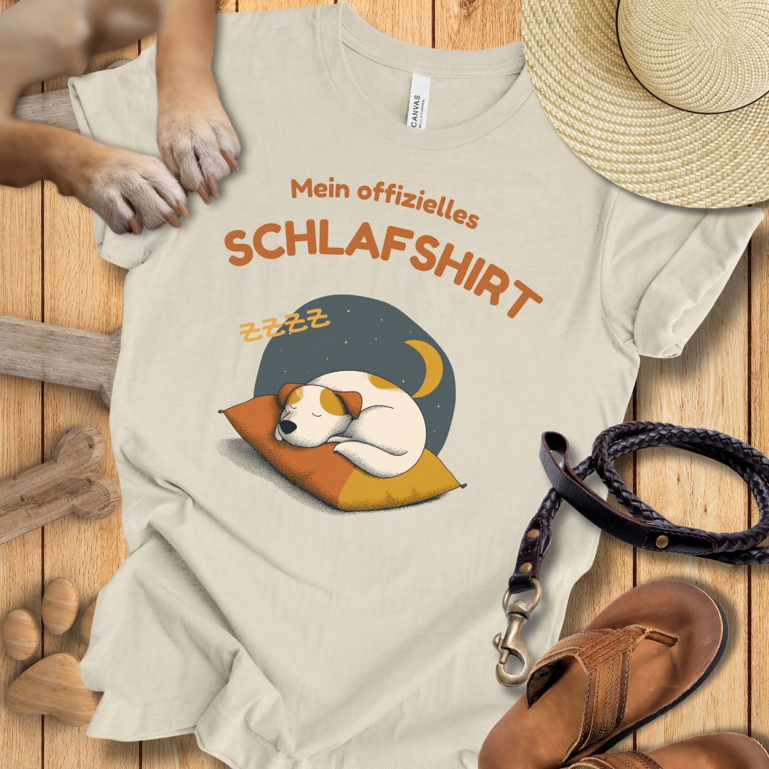 Mein offizielles Schlafshirt - T-Shirt Unisex Modern Fit - Weich & Leicht