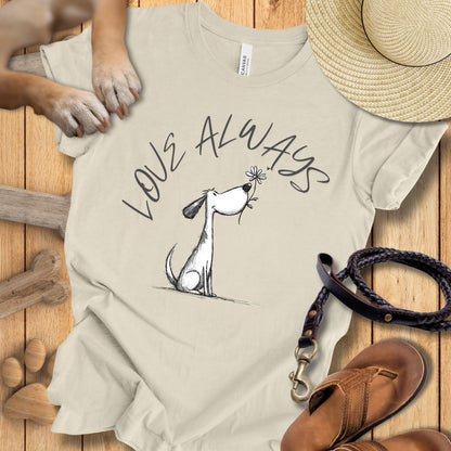 Love Always T-Shirt Unisex Modern Fit - Weich & Leicht