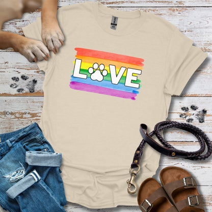 Pride Pfote - T-Shirt Unisex Classic Fit - Bequemer Klassiker