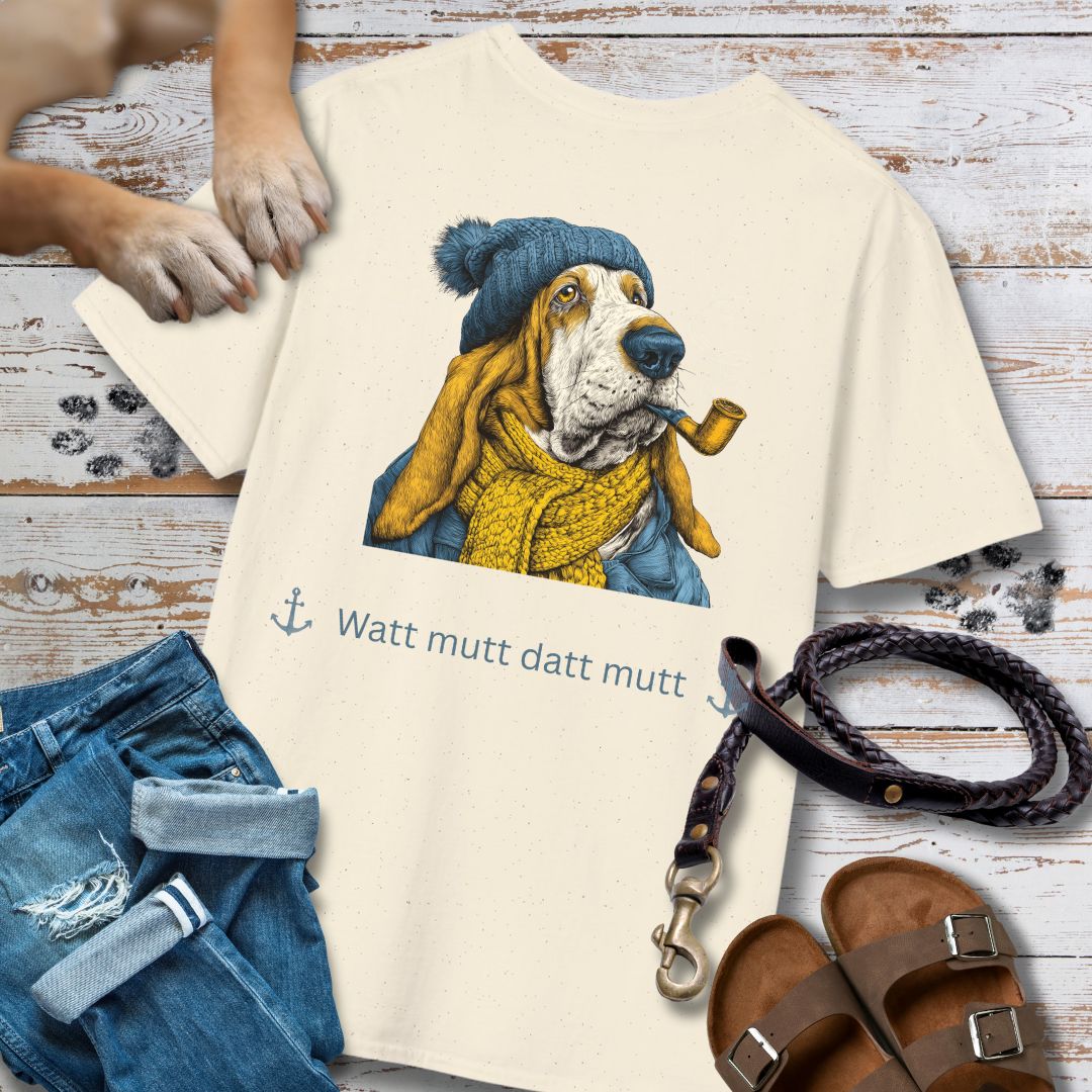 Watt mutt datt mutt - Vorne & Hinten - T-Shirt Unisex Classic Fit - Bequemer Klassiker