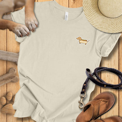 Hot Dog Dackel - T-Shirt Unisex Modern Fit - Weich & Leicht