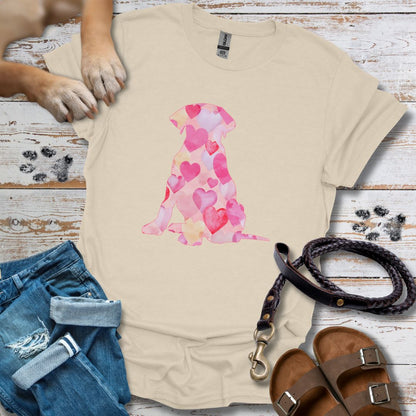 Labrador Love - T-Shirt Unisex Classic Fit - Bequemer Klassiker