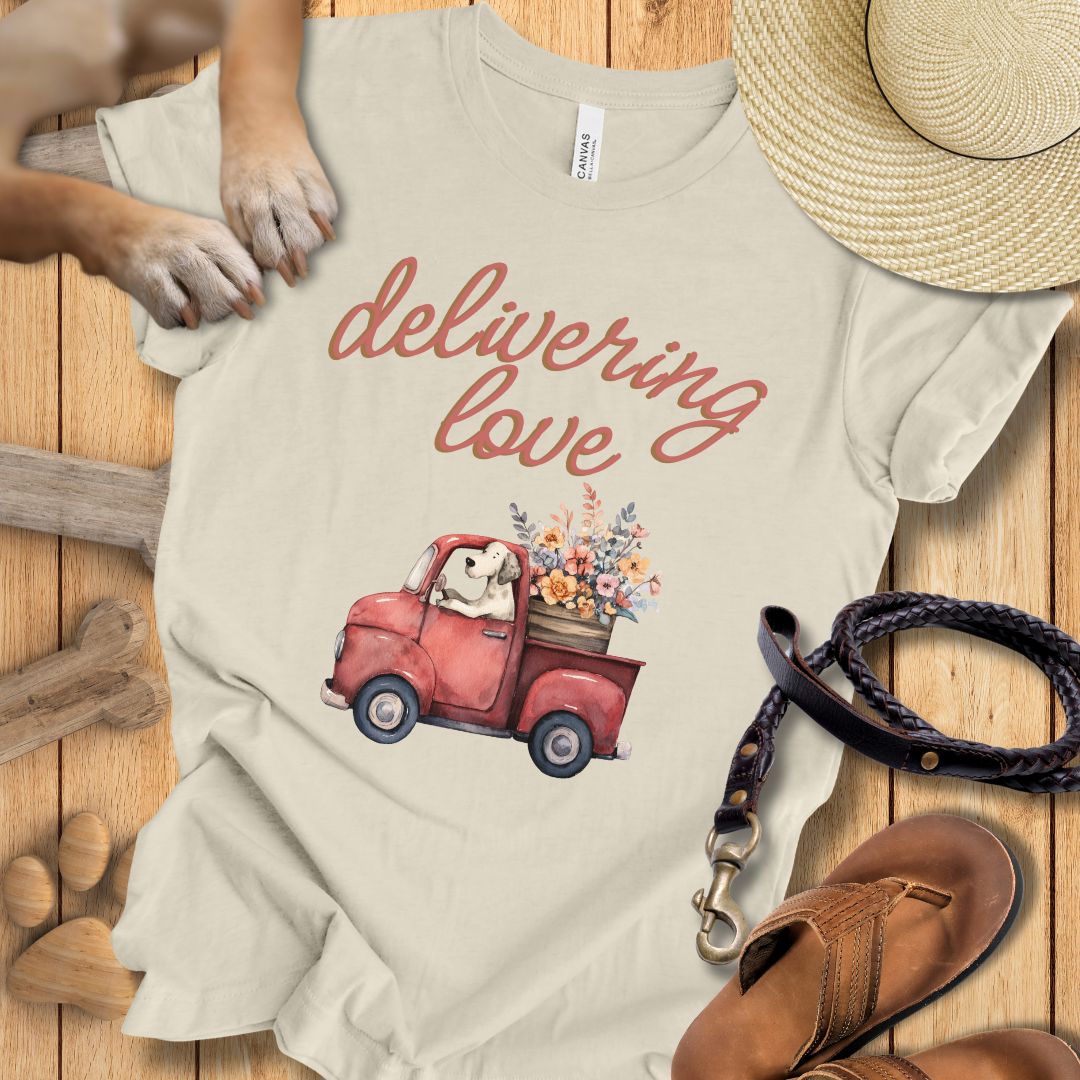 Delivering Love - T-Shirt Unisex Slim Fit