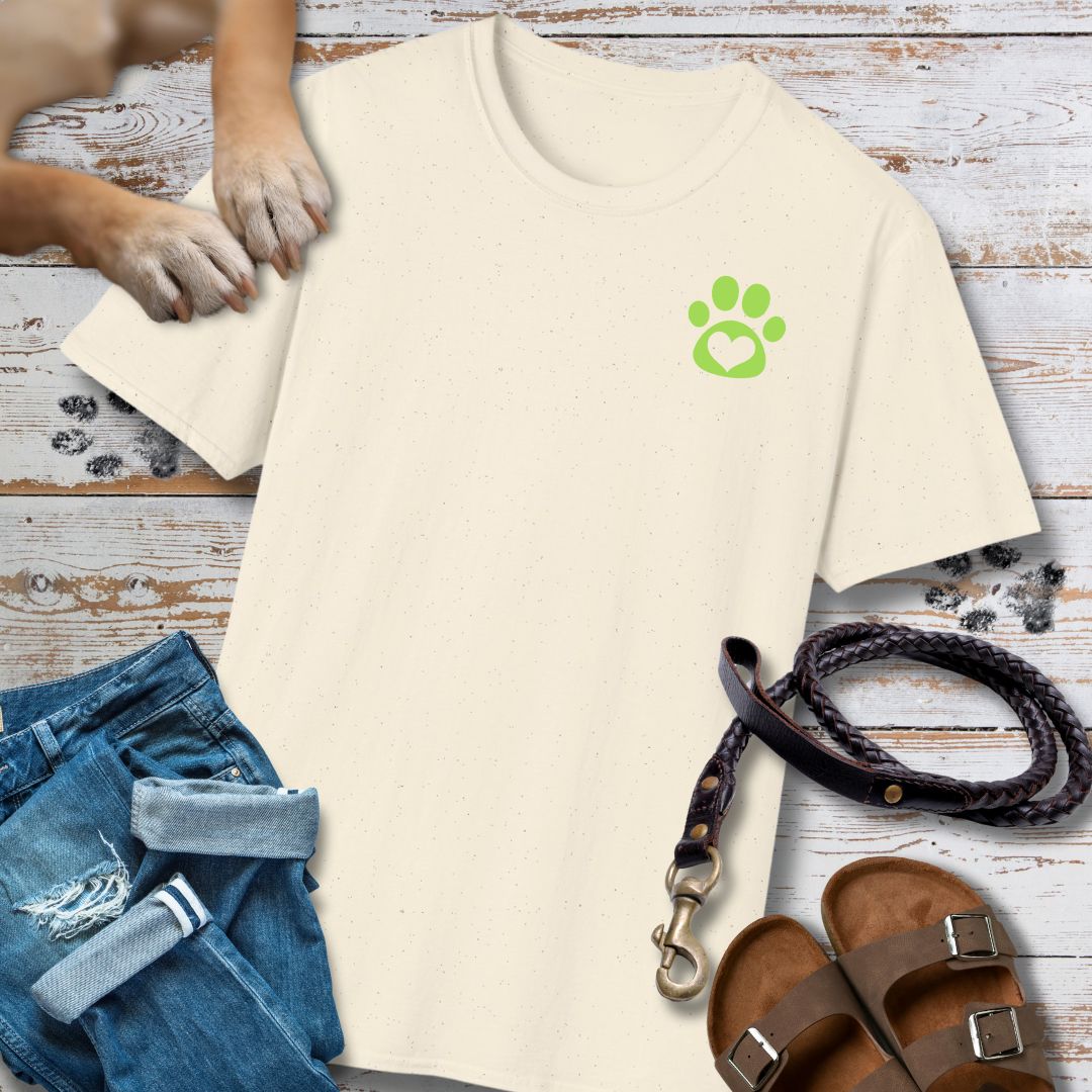 Love in Lime - Vorne & Hinten - T-Shirt Unisex Classic Fit Standard Qualität