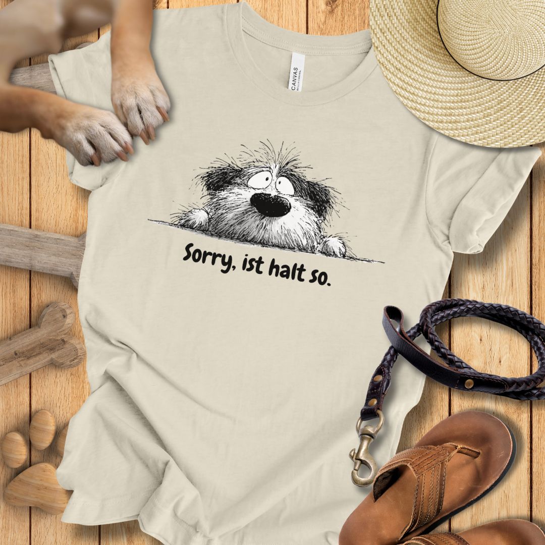Sorry, ist halt so - Premium T-Shirt Modern Fit - Weich & Leicht