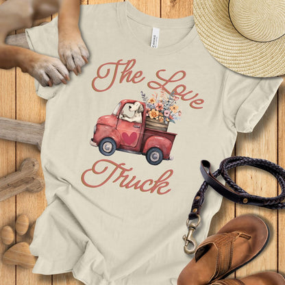 The Love Truck - T-Shirt Unisex Modern Fit - Weich & Leicht