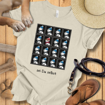 Sei du selbst - T-Shirt Unisex Modern Fit - Weich & Leicht