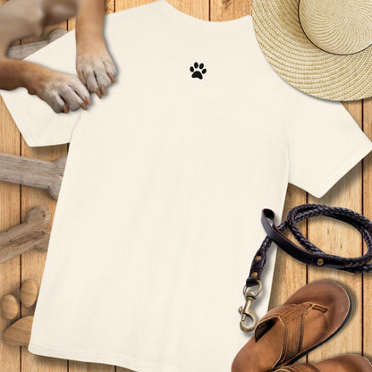 hund. - Vorne & hinten - T-Shirt Unisex Modern Fit - Weich & Leicht