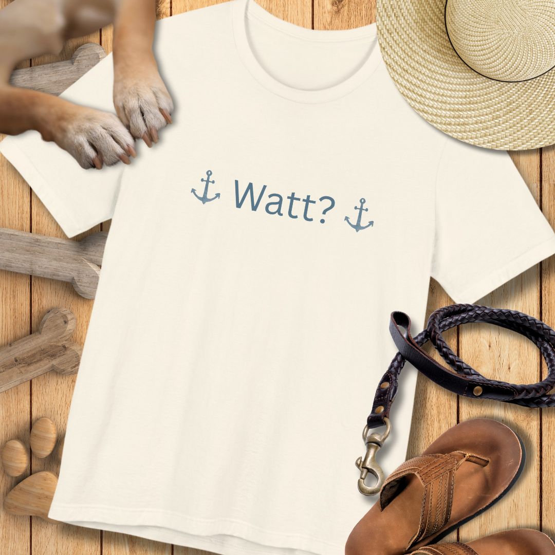 Watt mutt datt mutt - Vorne & Hinten - T-Shirt Unisex Modern Fit Premium Qualität