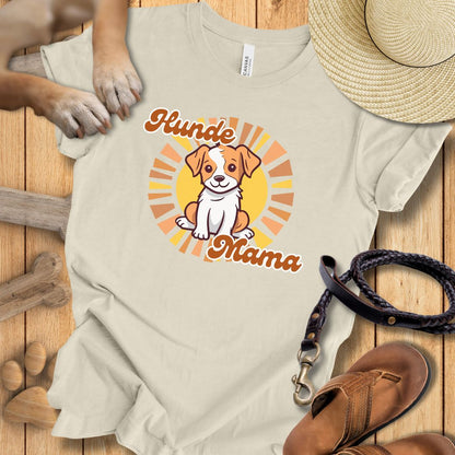 Hunde Mama - T-Shirt Damen Modern Fit - Weich & Leicht