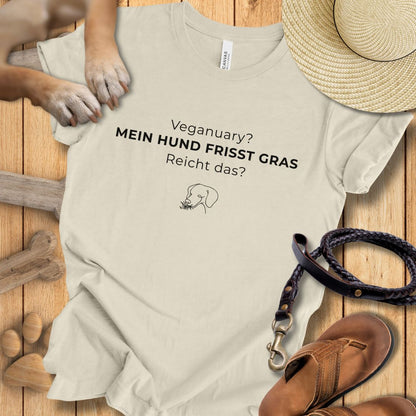T‑Shirt des Monats Januar "Veganuary" - T-Shirt Unisex Modern Fit - Weich & Leicht