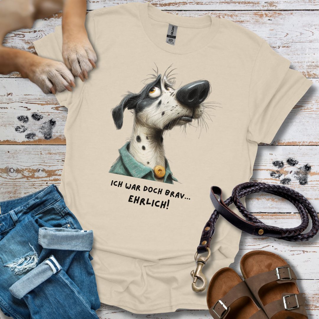 Ich war doch brav- T-Shirt Unisex Relaxed Fit