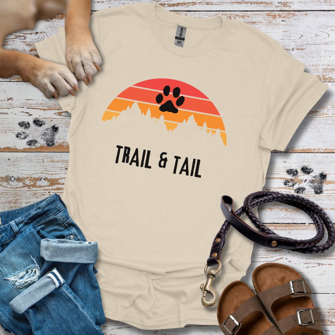 Trail & Tail T-Shirt Unisex Classic Fit - Bequemer Klassiker