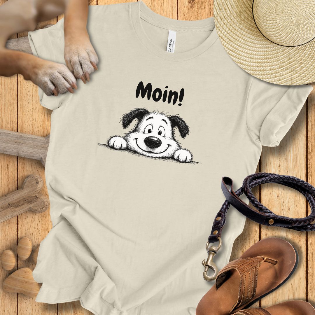 Moin! - Premium T-Shirt Modern Fit Weich & Leicht
