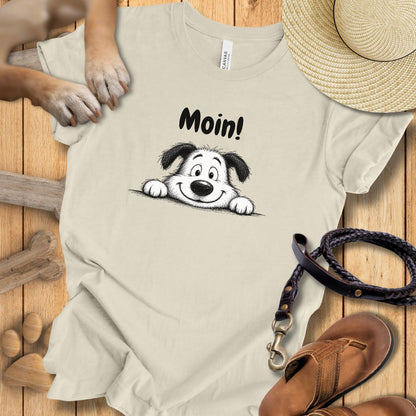 Moin! - Premium T-Shirt Modern Fit Weich & Leicht