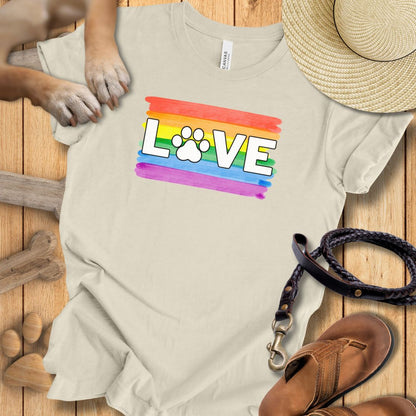 Pride Pfote - T-Shirt Unisex Modern Fit - Weich & Leicht