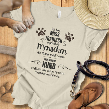 Ich bin misstrauisch - T-Shirt Unisex Modern Fit - Weich & Leicht