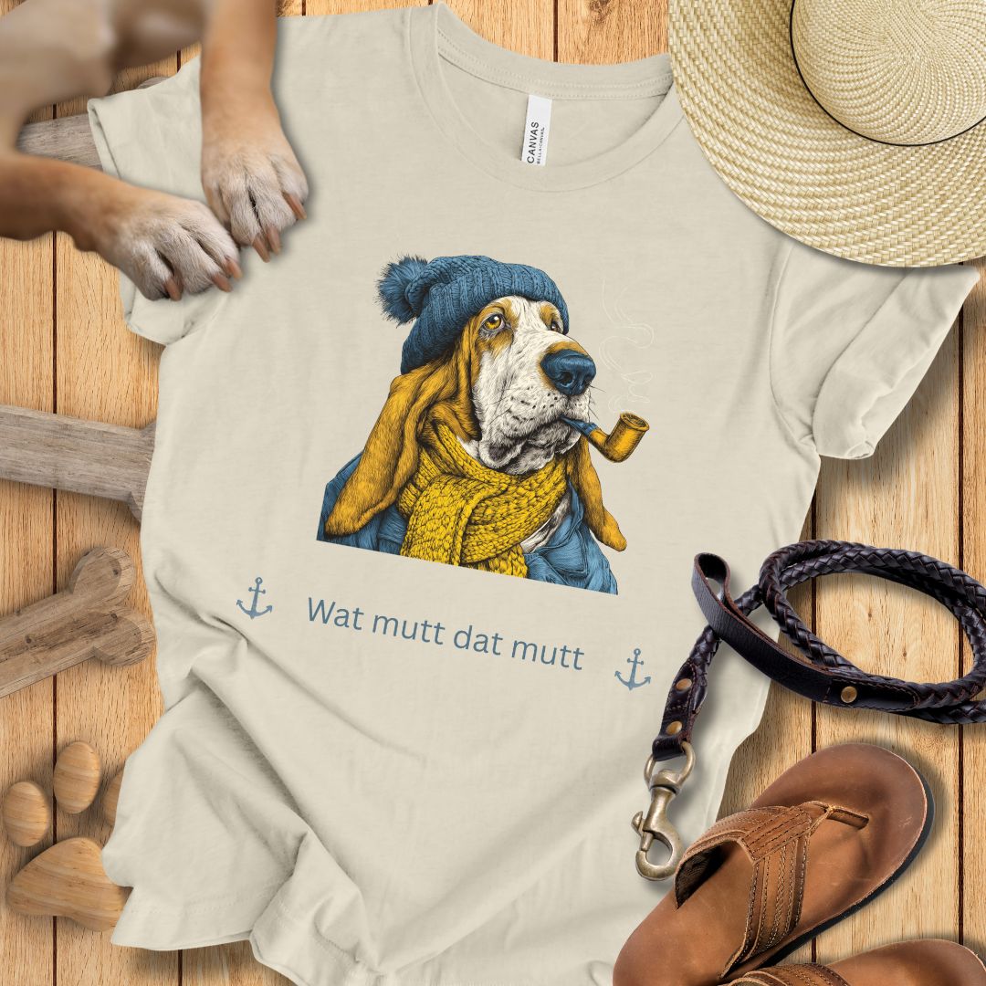 Wat mutt dat mutt - T-Shirt Unisex Slim Fit