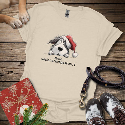T-Shirt des Monats Dezember "Mein Weihnachtsgast Nr. 1" - T-Shirt Unisex Classic Fit - Bequemer Klassiker