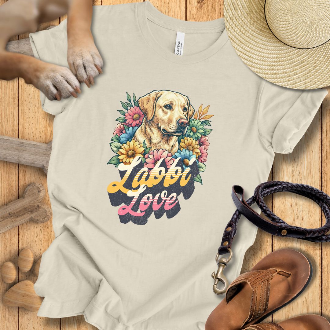 Labbi Love - Labrador - T-Shirt Unisex Modern Fit - Weich & Leicht