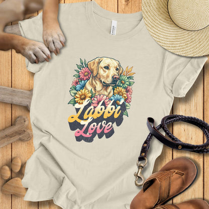 Labbi Love - Labrador - T-Shirt Unisex Modern Fit - Weich & Leicht